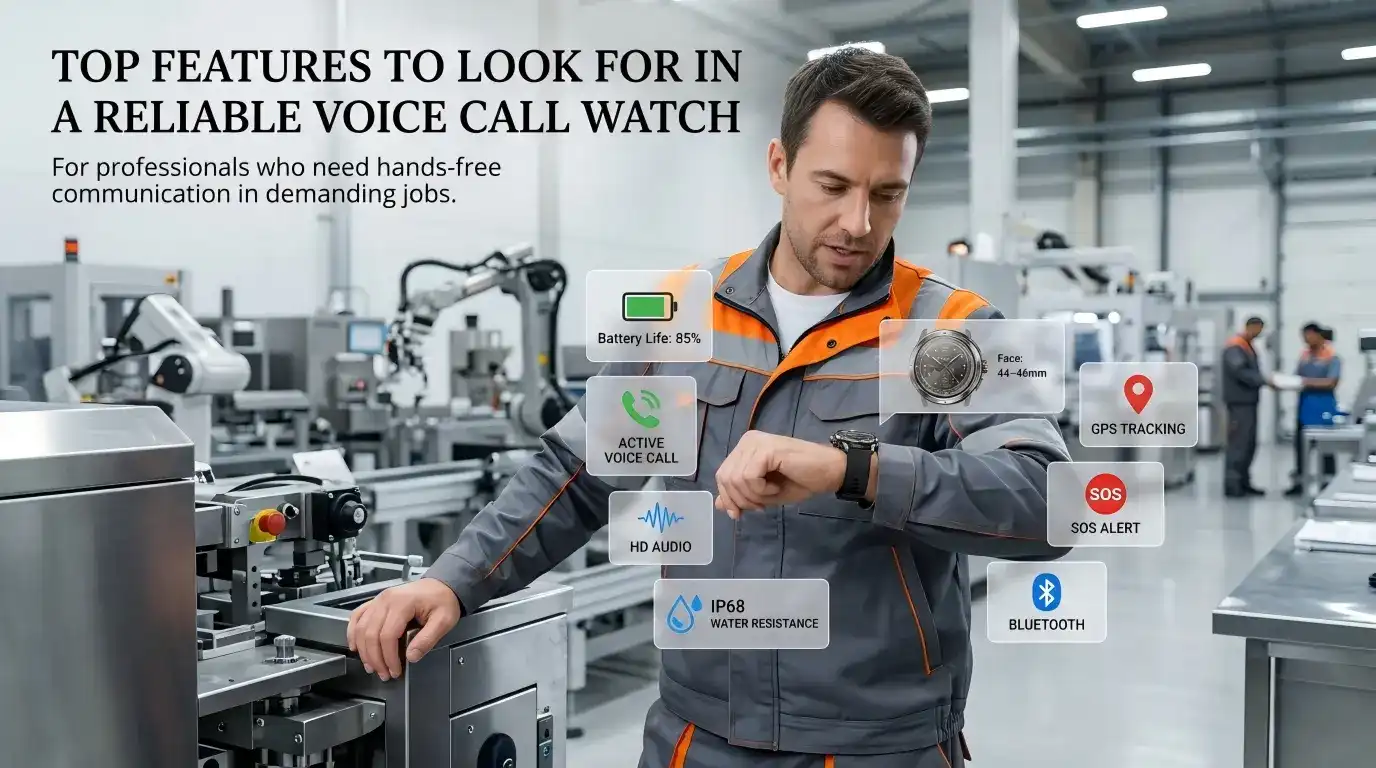 Top Features to Look for in a Reliable Voice Call Watch